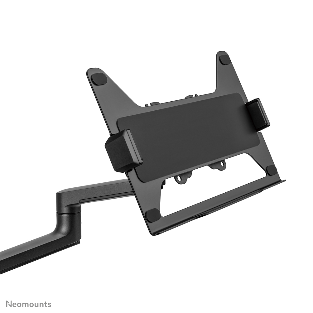 Neomounts DS20-425BL2 Monitorarm mit Laptop-Halterung 17-27" - platzsparend